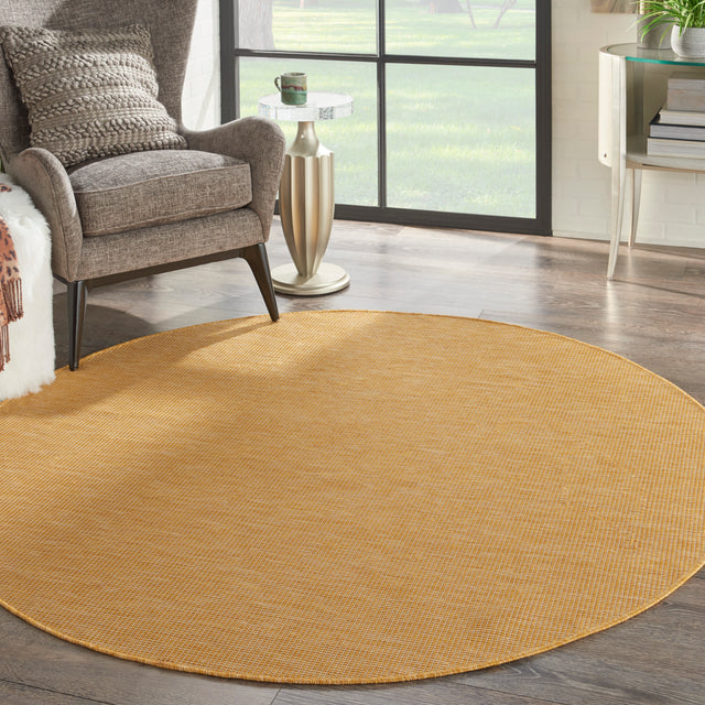 Nourison Positano Pos01 Yellow Rugs