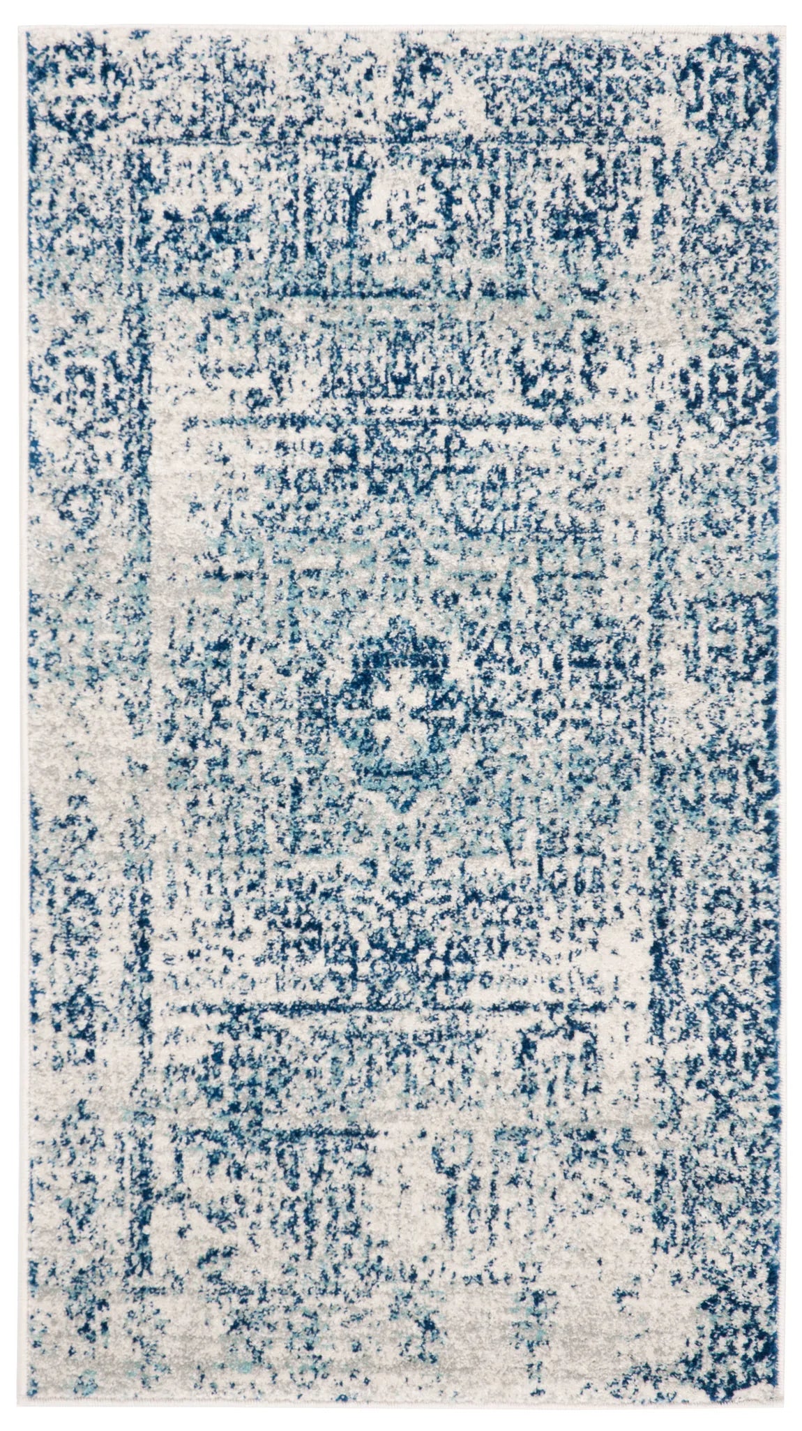 Safavieh Evoke 2'-2" x 4'-0" Rug in Ivory / Blue