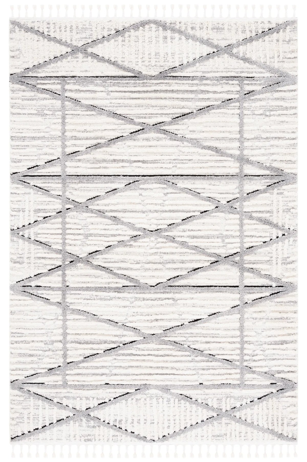 Safavieh Marrakesh 4'-0" x 6'-0" Rug in Beige / Grey