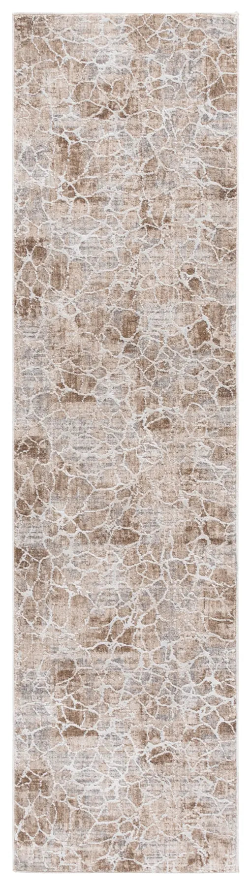 Safavieh Finley Modern 2'-2" x 10'-0" Rug in Beige / Ivory
