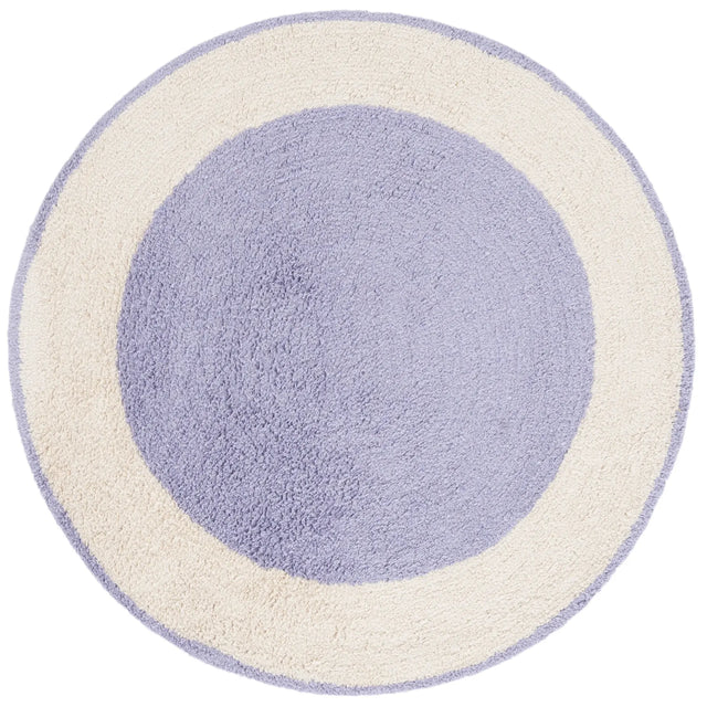 Safavieh Easy Care 3'-0" x 3'-0" Rug in Ivory / Lilac