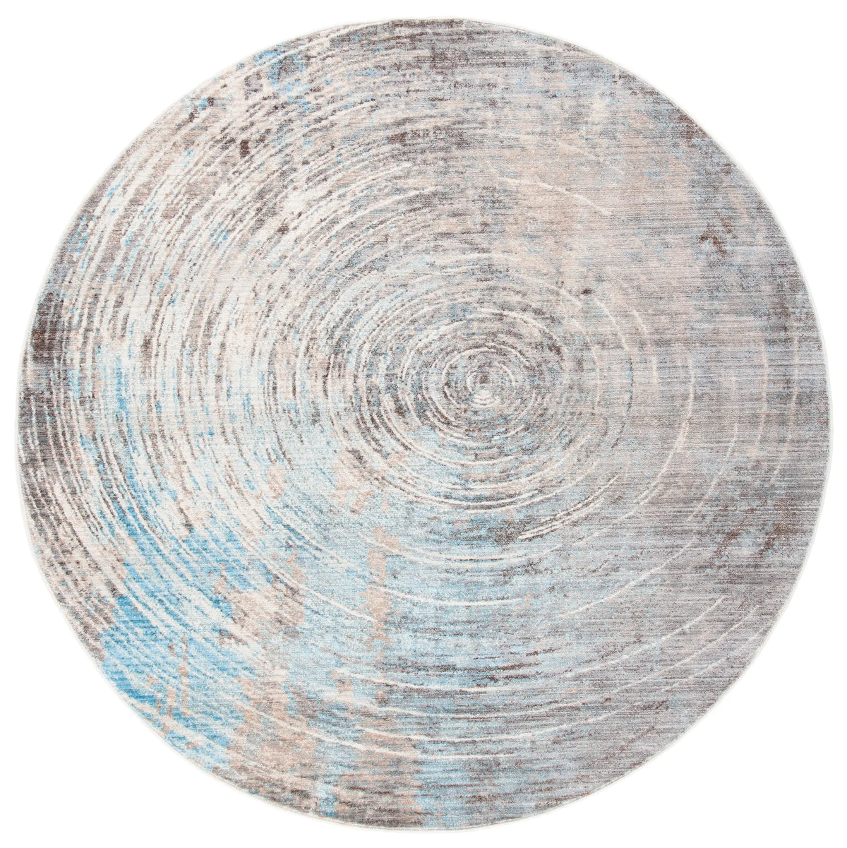 Safavieh Vintage Persian 5'-0" x 5'-0" Rug in Grey / Blue