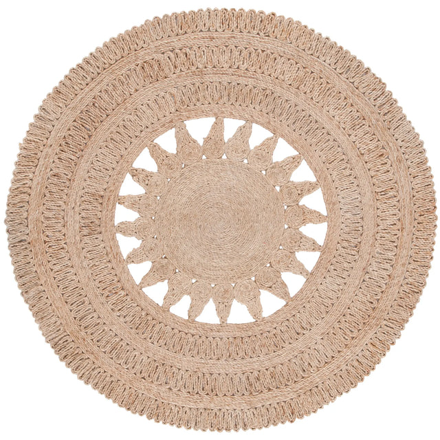 Safavieh Natural Fiber 5'-0" x 5'-0" Rug in Natural