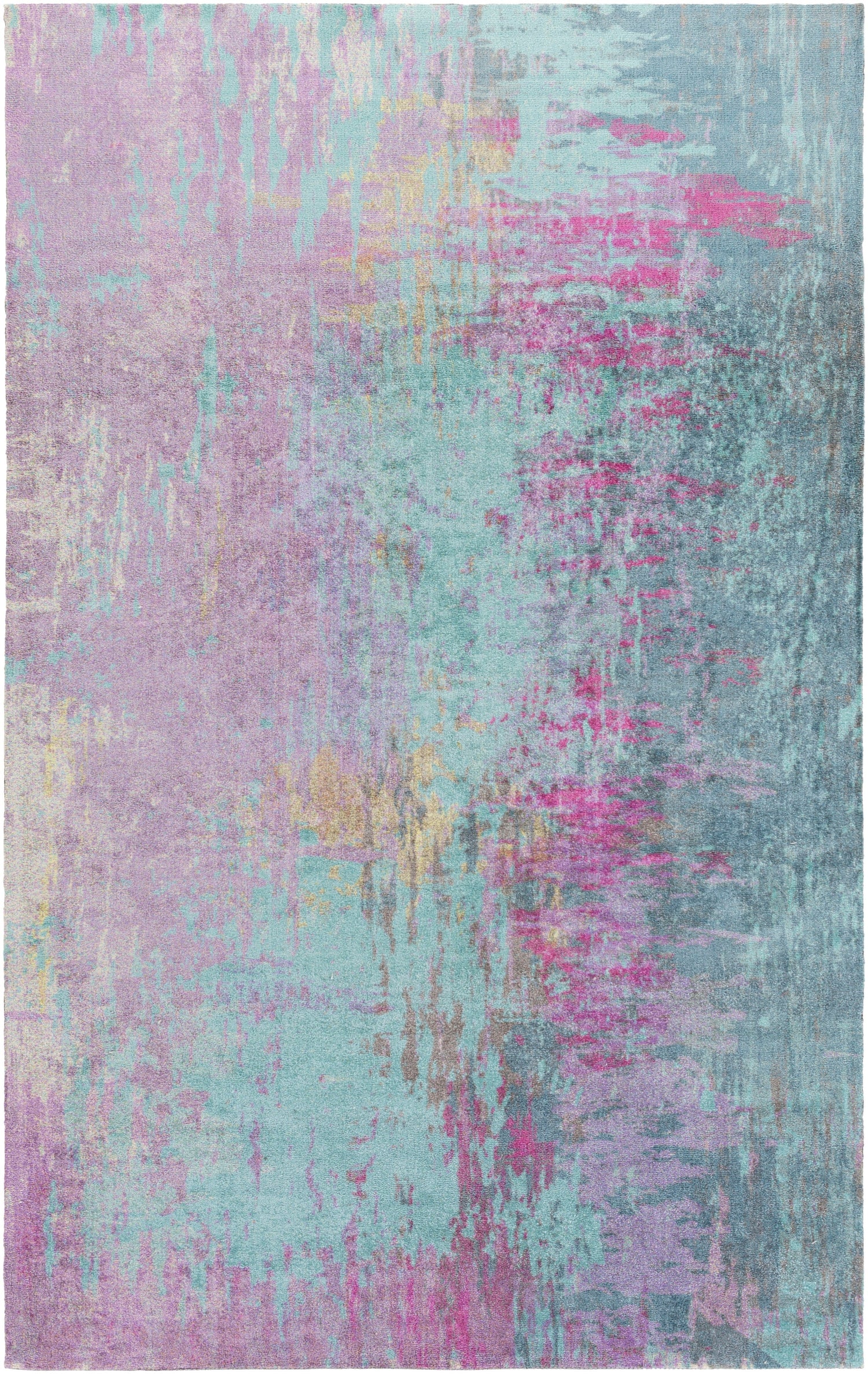 Surya Felicity Fct-8003 Bright Purple, Teal, Bright Pink Rugs.