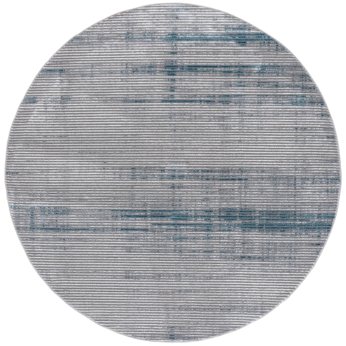 Safavieh Martha Stewart Isabella 6'-7" x 6'-7" Rug in Grey / Blue