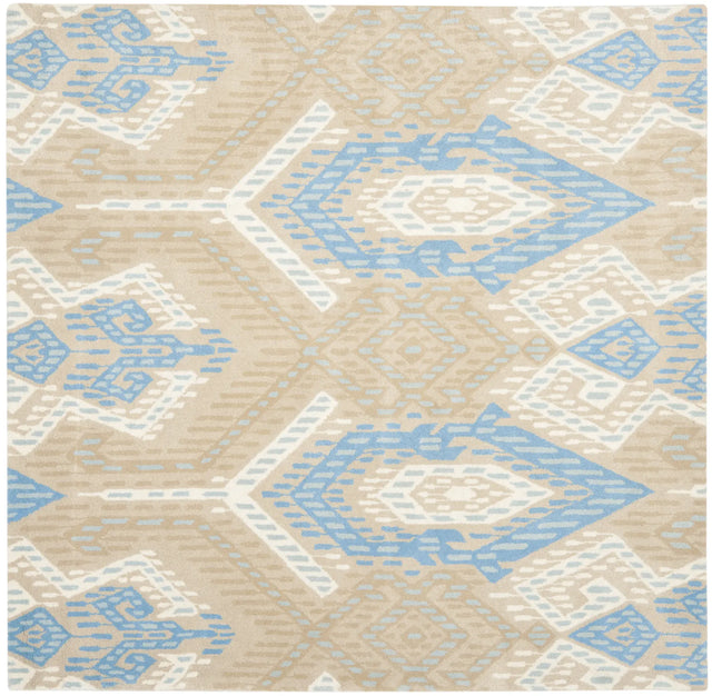 Safavieh Wyndham 7'-0" x 7'-0" Rug in Blue / Ivory