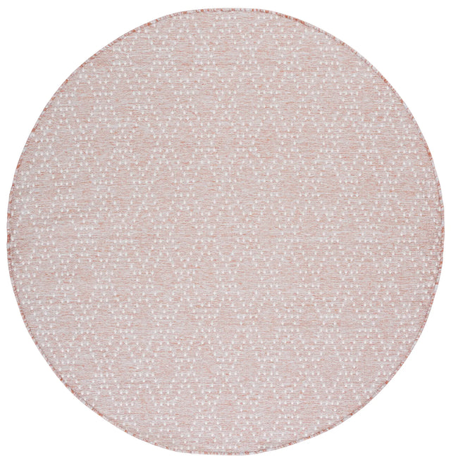 Safavieh Sunset 6'-7" x 6'-7" Rug in Rust / Grey