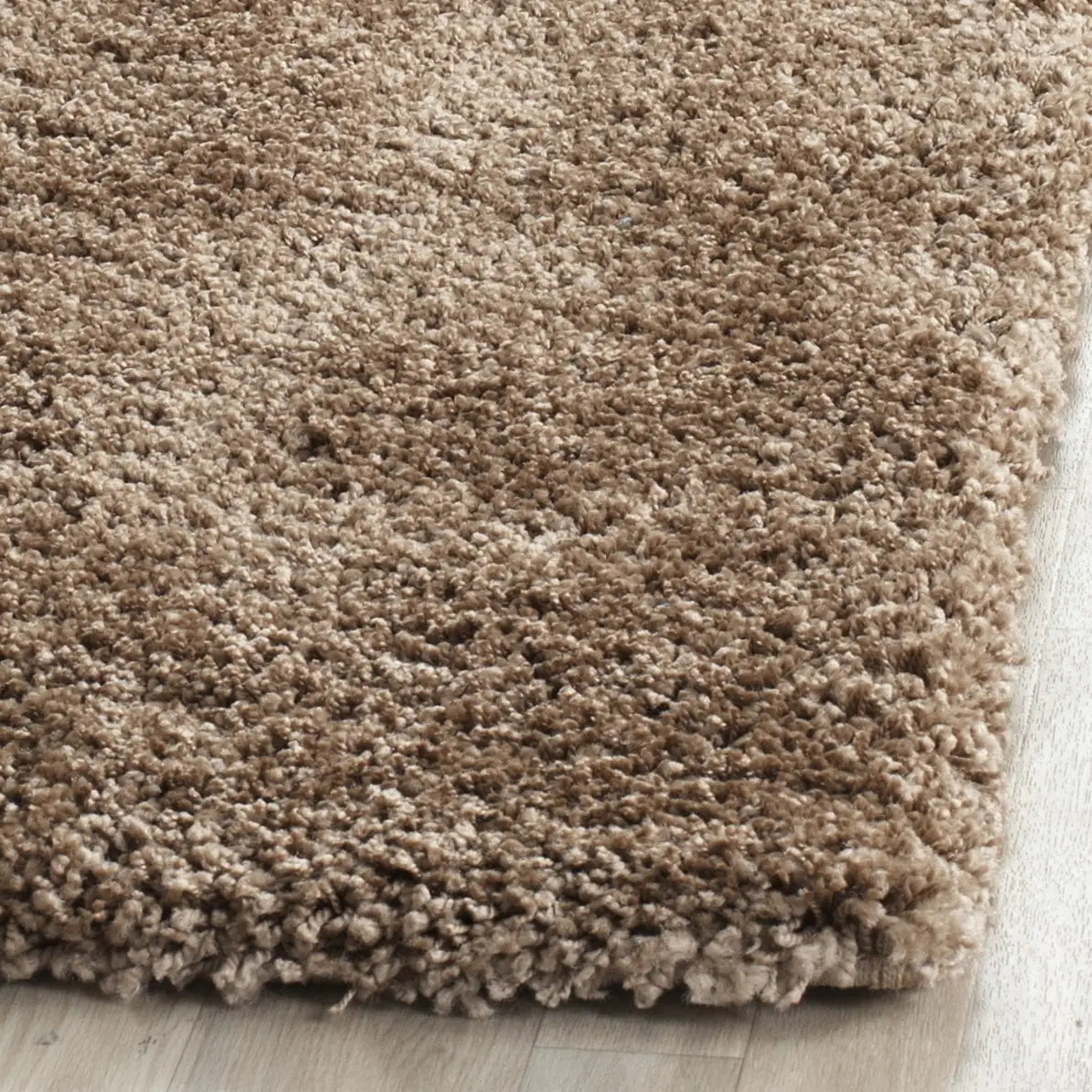 Safavieh Milan Shag 2'-0" x 10'-0" Rug in Dark Beig