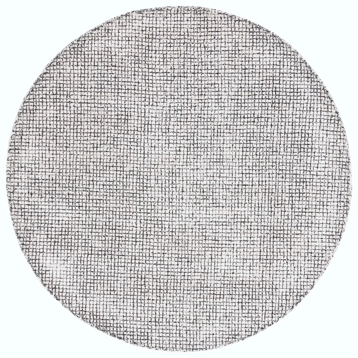 Safavieh Abstract 6'-0" x 6'-0" Rug in Ivory / Black