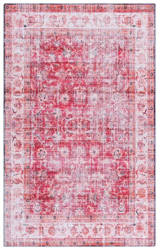Safavieh Arizona 4'-0" x 6'-0" Rug in Red / Beige