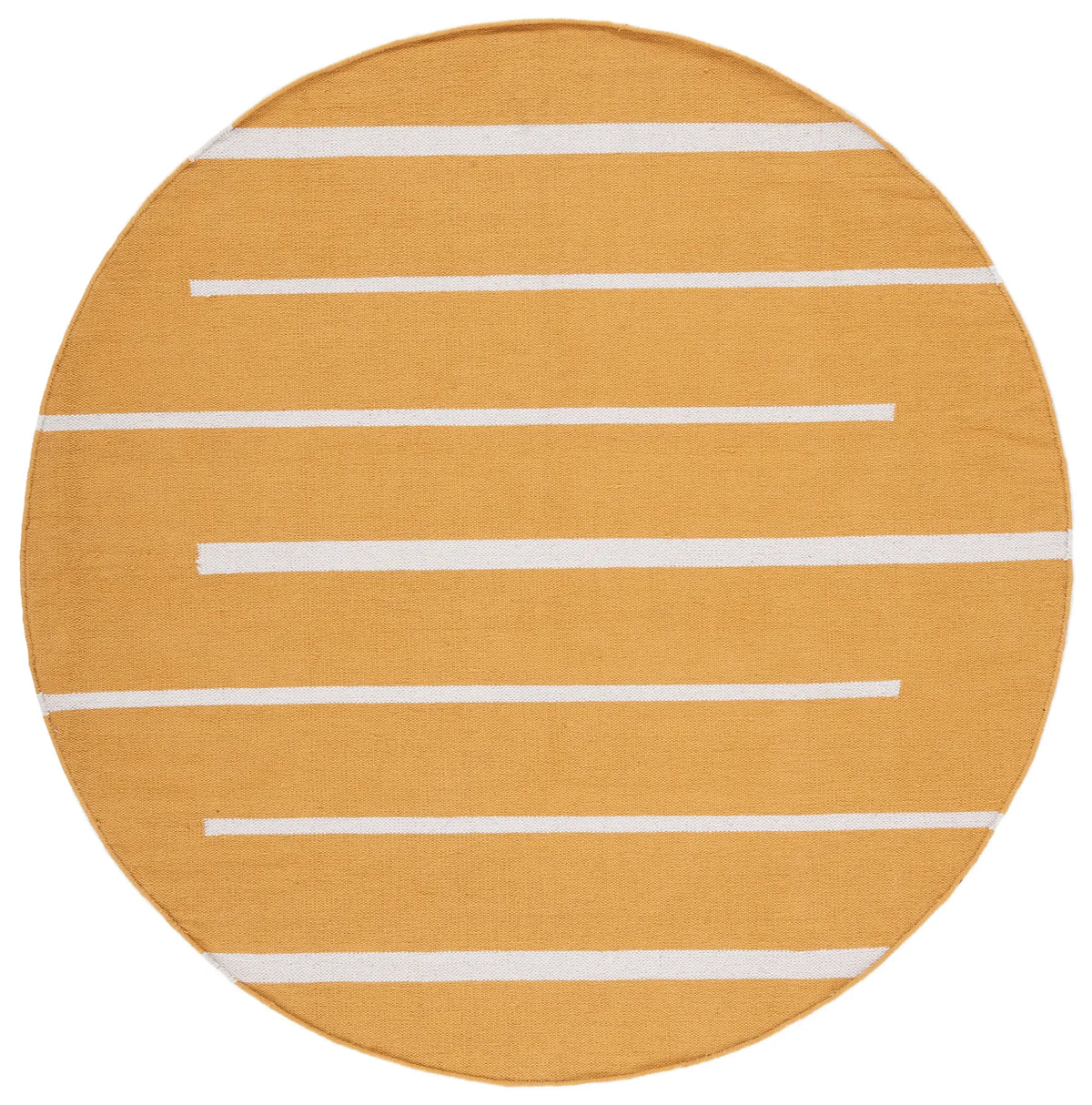 Safavieh Montauk 6'-0" x 6'-0" Rug in Gold / Ivory