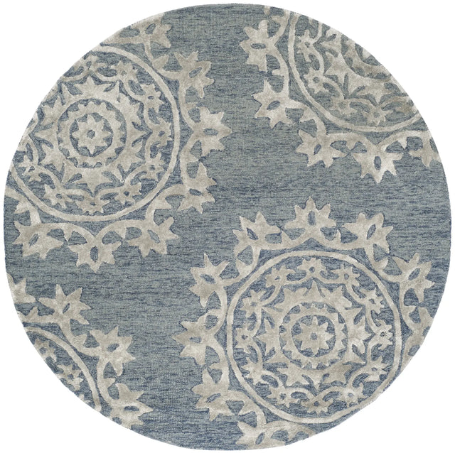 Safavieh Bella 5'-0" x 5'-0" Rug in Blue