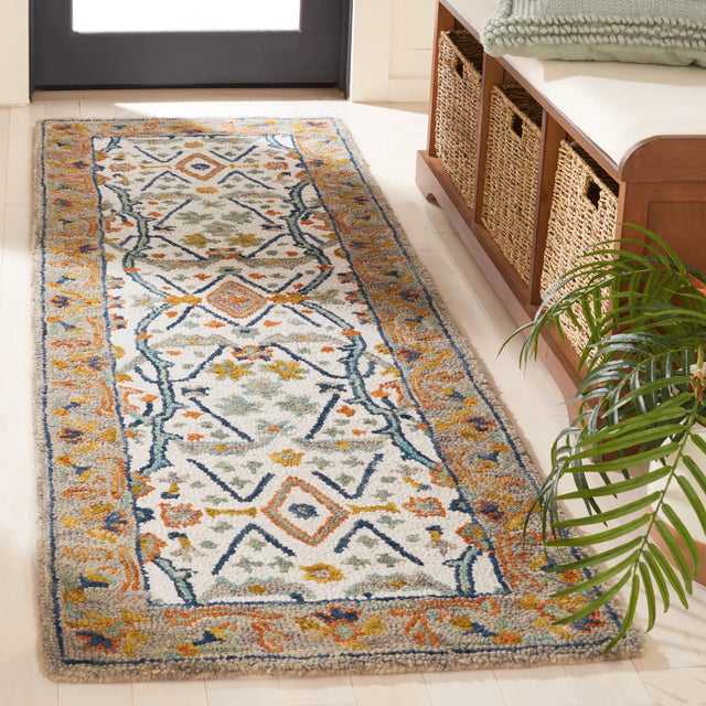 Safavieh Aspen 2'-3" x 11'-0" Rug in Ivory / Blue