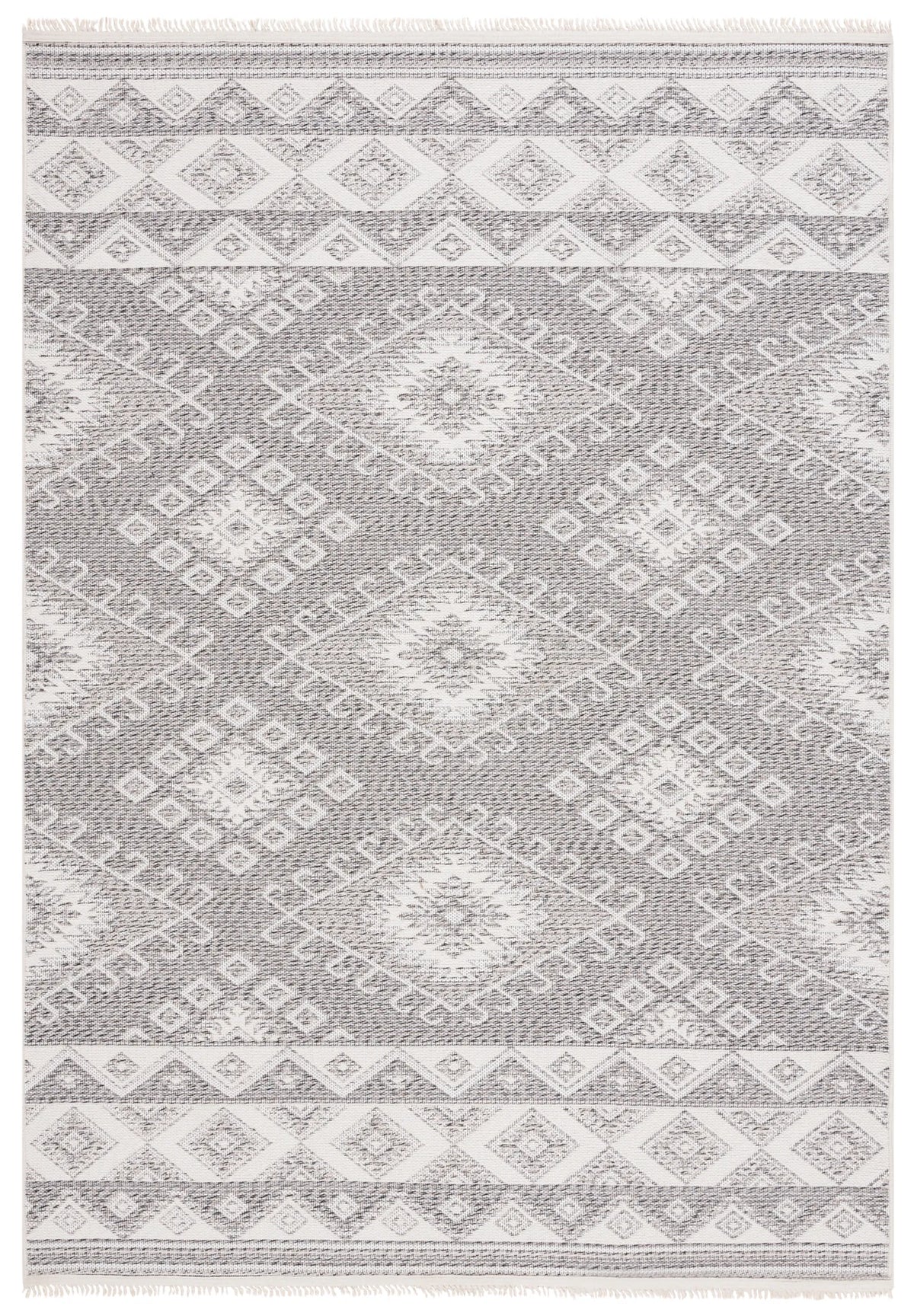 Safavieh Prairie 300 4'-0" x 6'-0" Rug in Taupe / Ivory