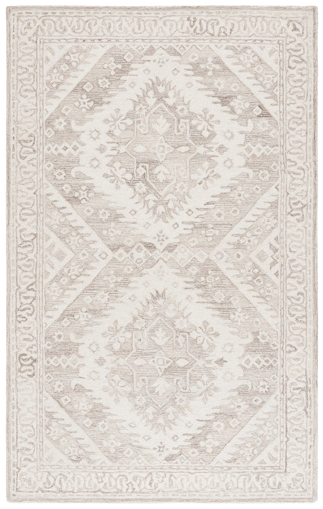 Safavieh Ebony 4'-0" x 6'-0" Rug in Beige / Ivory