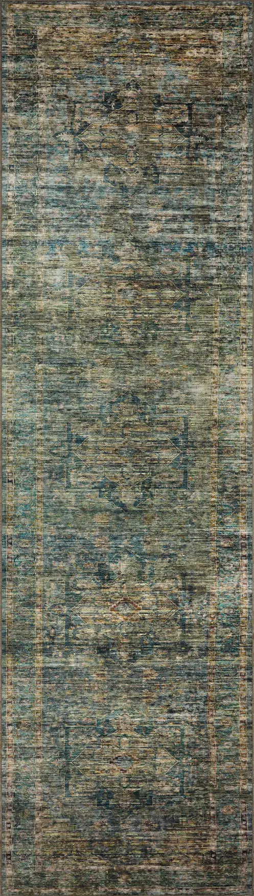 Loloi Anniston ANS-05 Lagoon / Multi Rug - runner flat