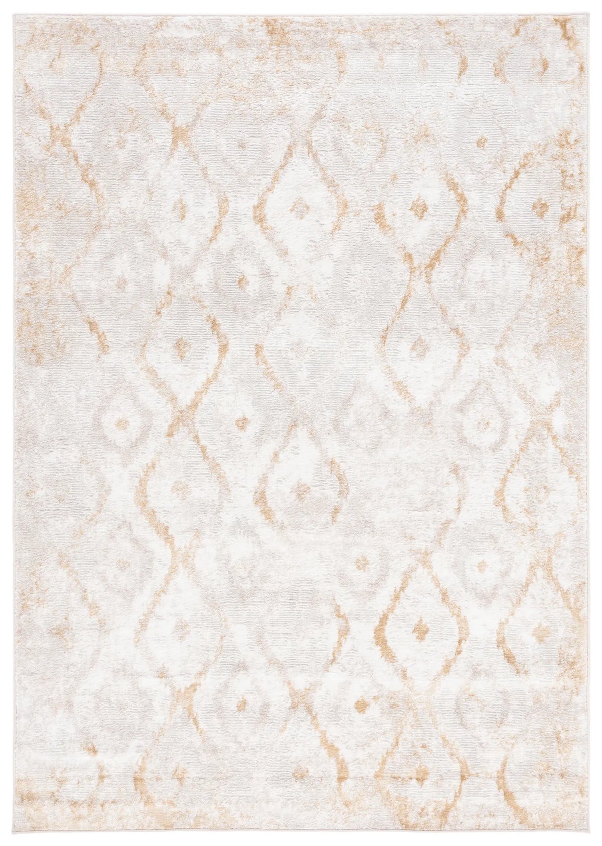 Safavieh Meadow 500 4'-0" x 6'-0" Rug in Ivory / Gold