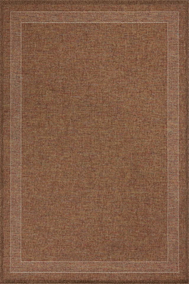 Loloi Merrick Mer-07 Cinnamon/Multi Rug - main flat