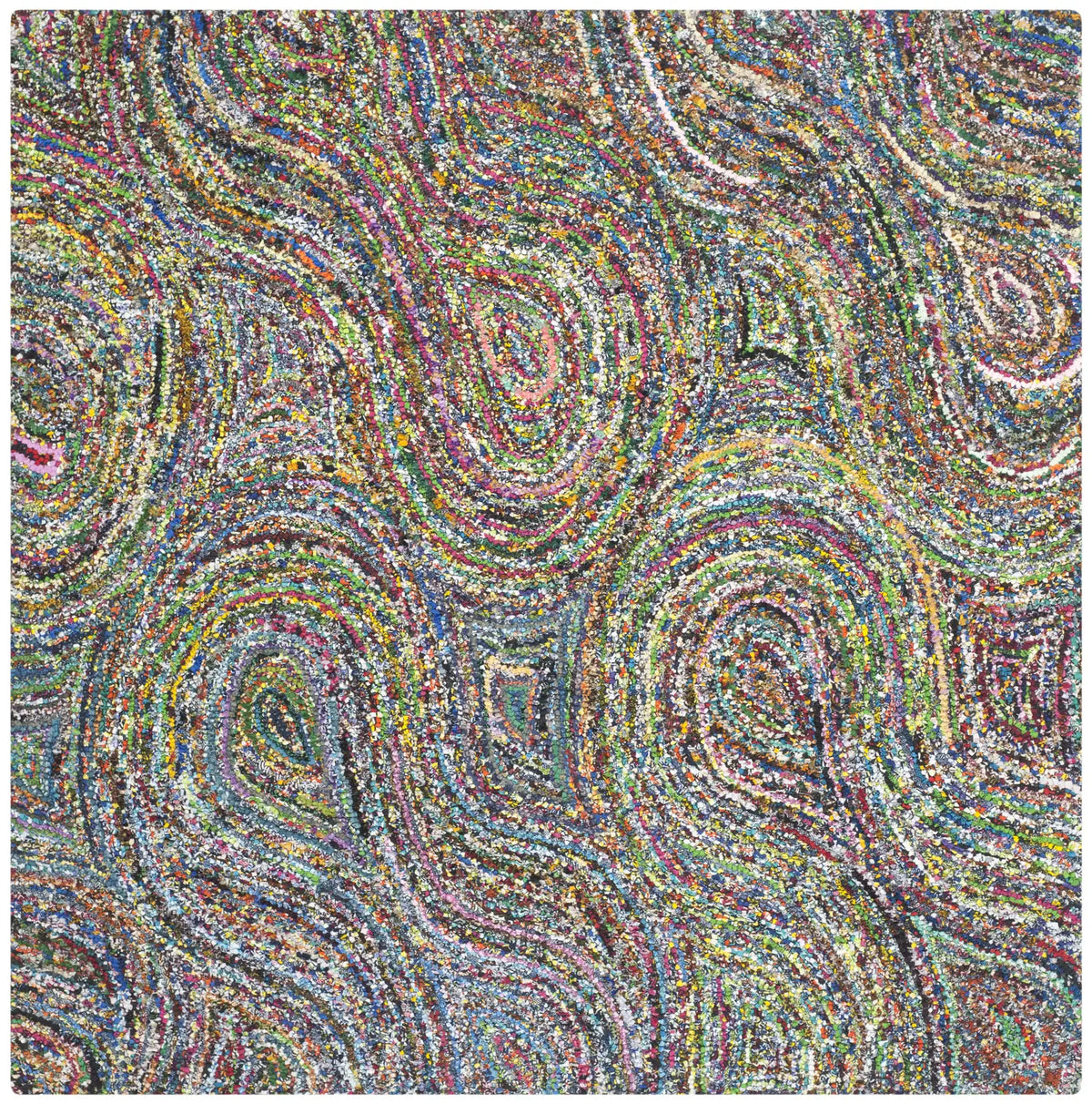 Safavieh Nantucket 6'-0" x 6'-0" Rug in Multi