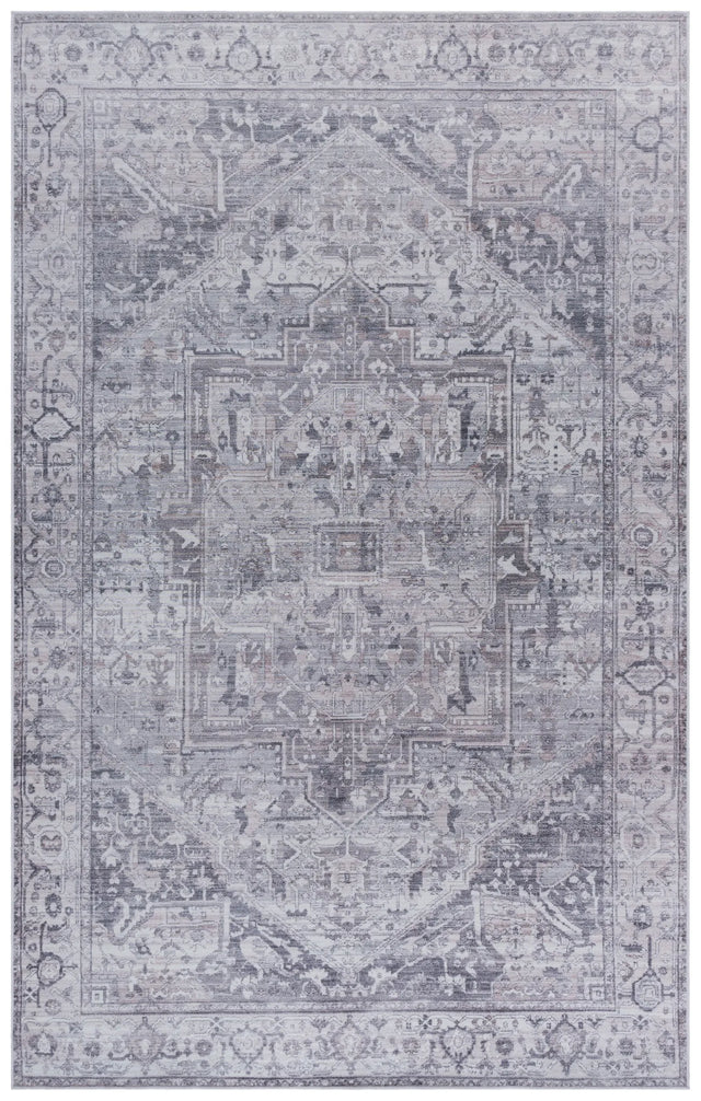Safavieh Tucson 4'-0" x 6'-0" Rug in Grey / Light Grey