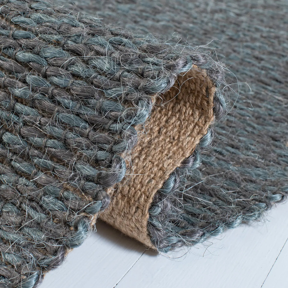Safavieh Natural Fiber 8'-0" x 10'-0" Rug in Teal