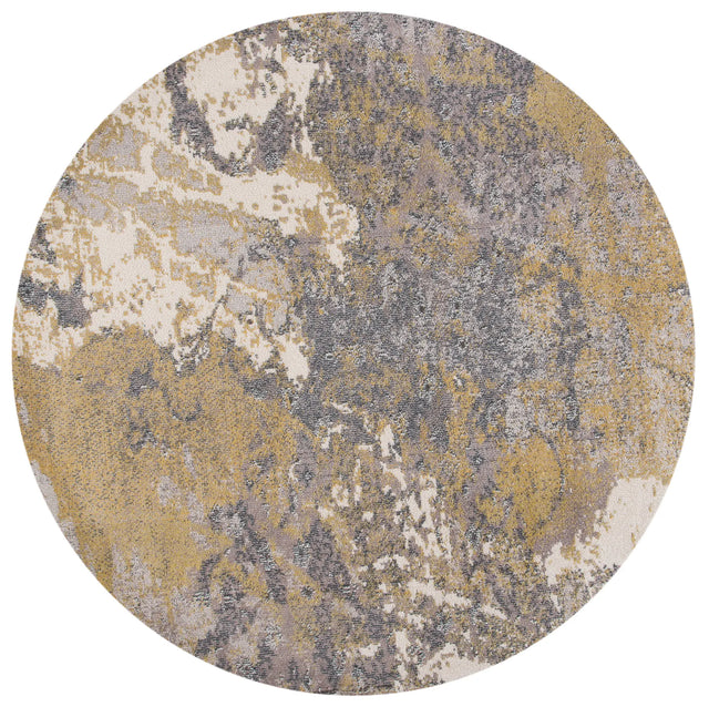Safavieh Madison 6'-7" x 6'-7" Rug in Ivory / Grey