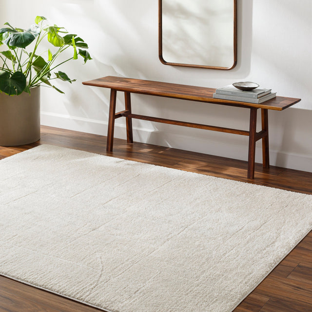 Surya Freud Feu-2309 Ivory, Off-White Rug.