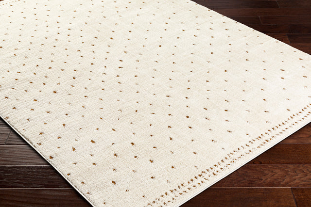 Surya Freud Feu-2315 Ivory, Brown Rug.