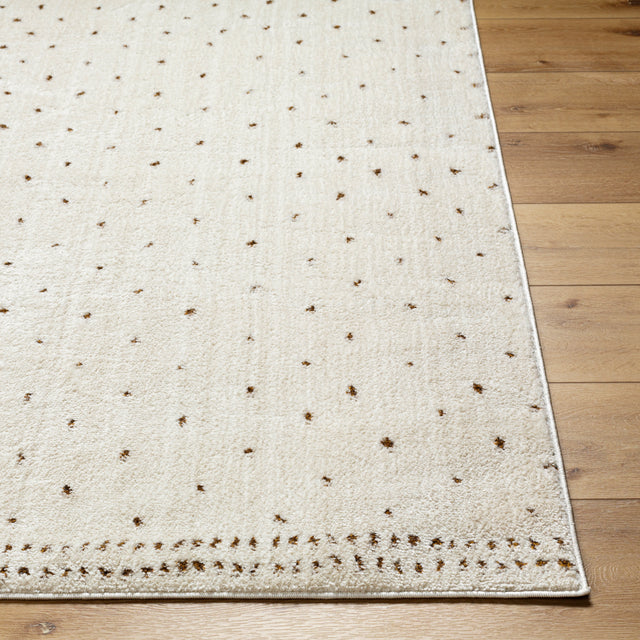 Surya Freud Feu-2315 Ivory, Brown Rug.