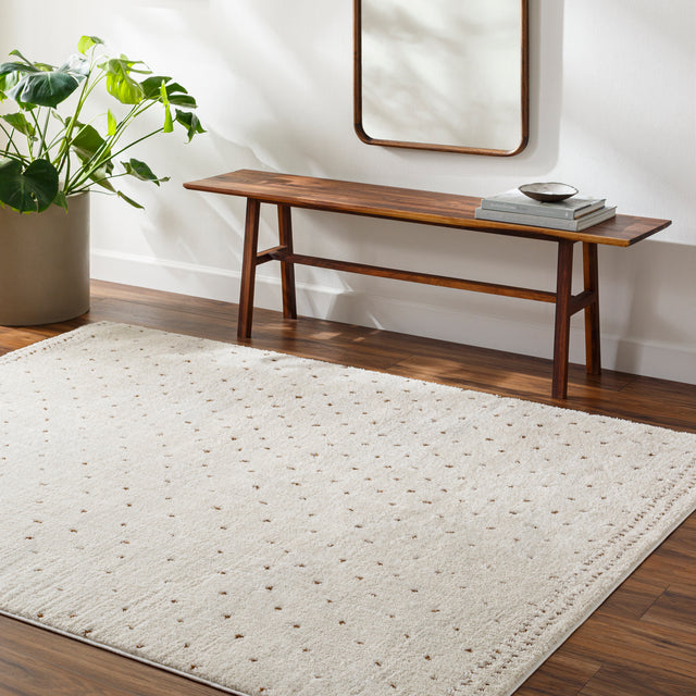 Surya Freud Feu-2315 Ivory, Brown Rug.