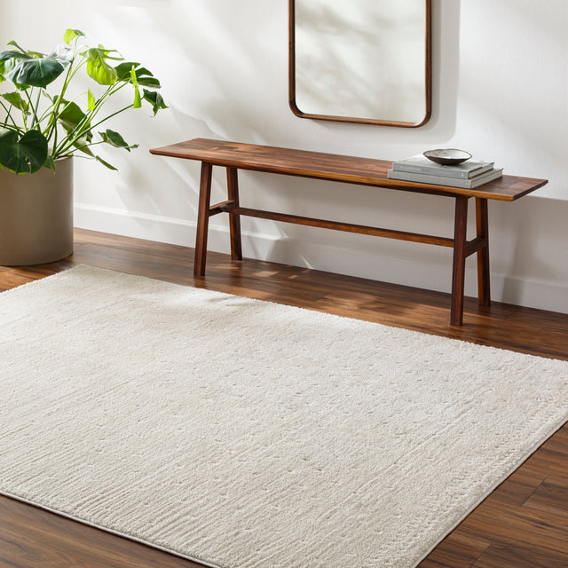 Surya Freud Feu-2316 Ivory, Off-White Rug.