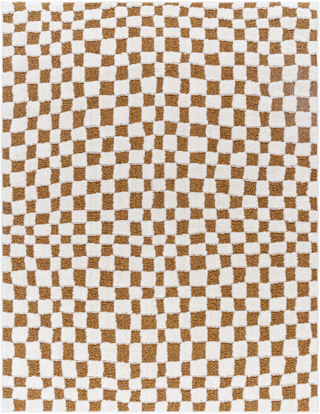 Surya Freud Feu-2317 Ivory, Brown Rug.