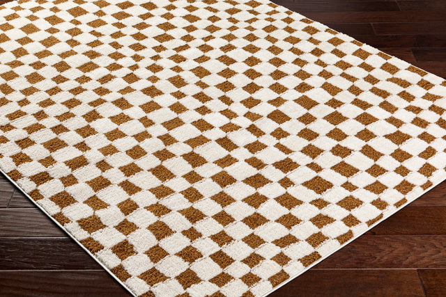 Surya Freud Feu-2317 Ivory, Brown Rug.