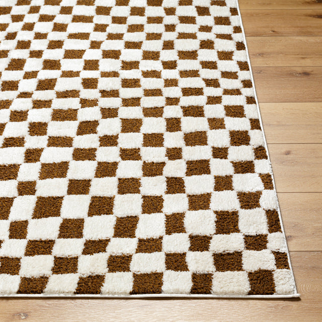 Surya Freud Feu-2317 Ivory, Brown Rug.