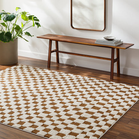 Surya Freud Feu-2317 Ivory, Brown Rug.