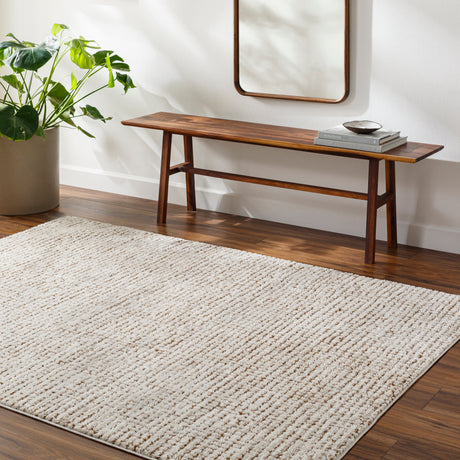 Surya Freud Feu-2318 Ivory, Brown Rug.