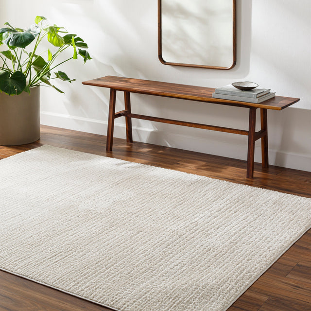 Surya Freud Feu-2319 Ivory, Off-White Rug.
