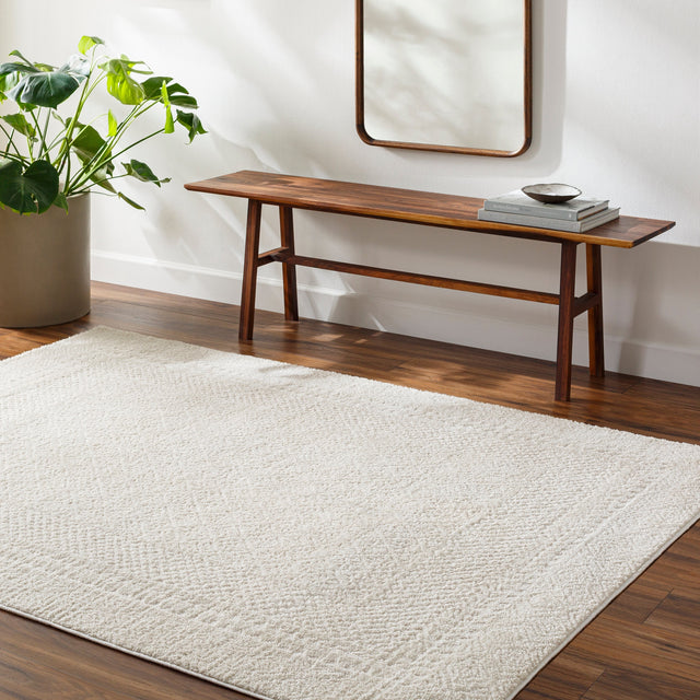 Surya Freud Feu-2321 Ivory, Off-White Rug.