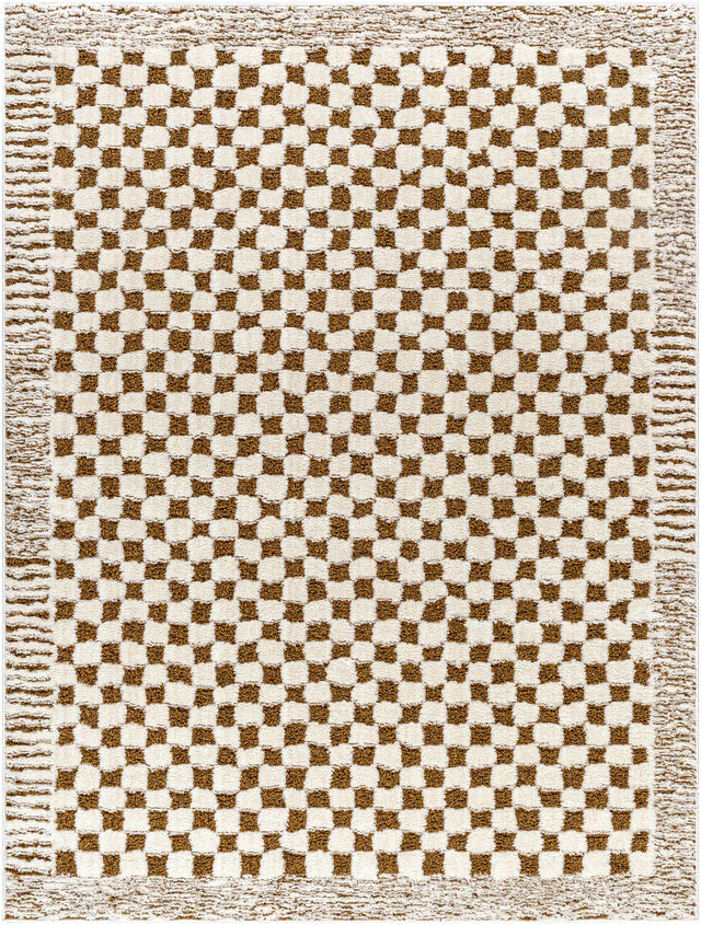 Surya Freud Feu-2326 Ivory, Brown Rug.