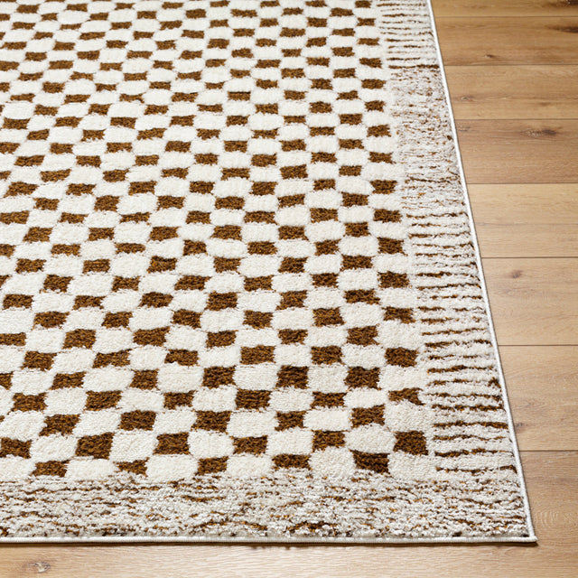 Surya Freud Feu-2326 Ivory, Brown Rug.