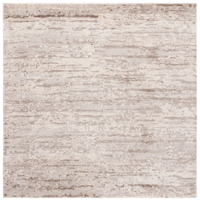 Safavieh Century 300 6'-7" x 6'-7" Rug in Ivory / Brown