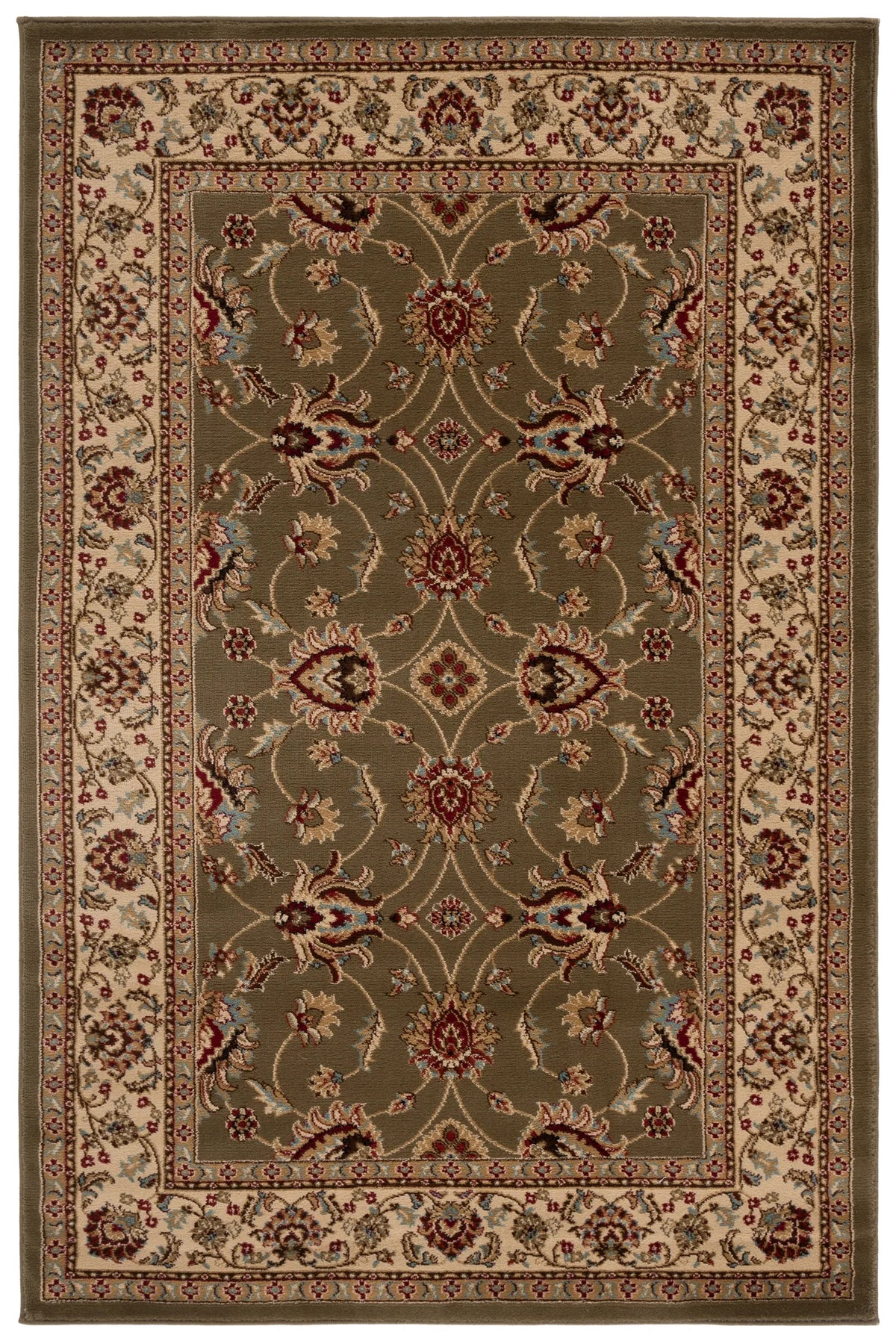 Safavieh Lyndhurst 3'-3" x 5'-3" Rug in Green / Ivory