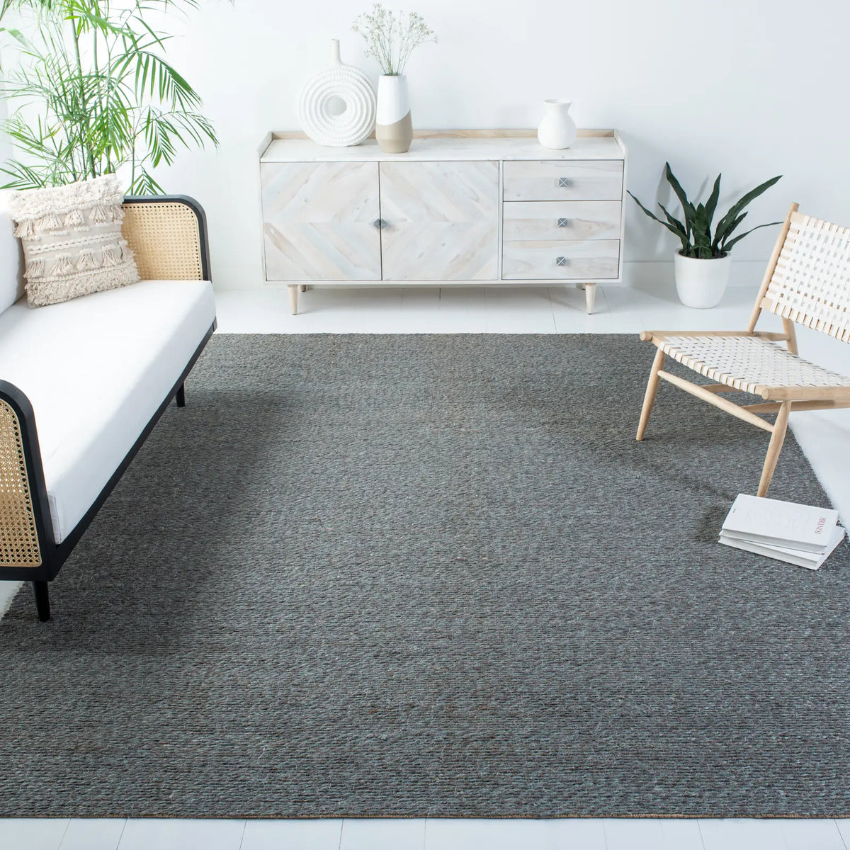 Safavieh Natural Fiber 8'-0" x 10'-0" Rug in Teal