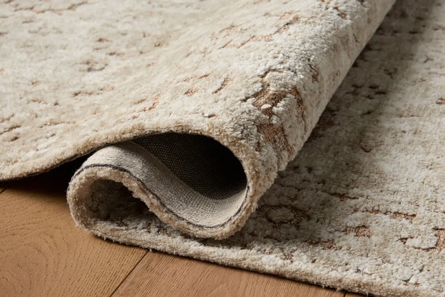 Loloi Percival PCV-04 Natural / Salmon Rug - pile height