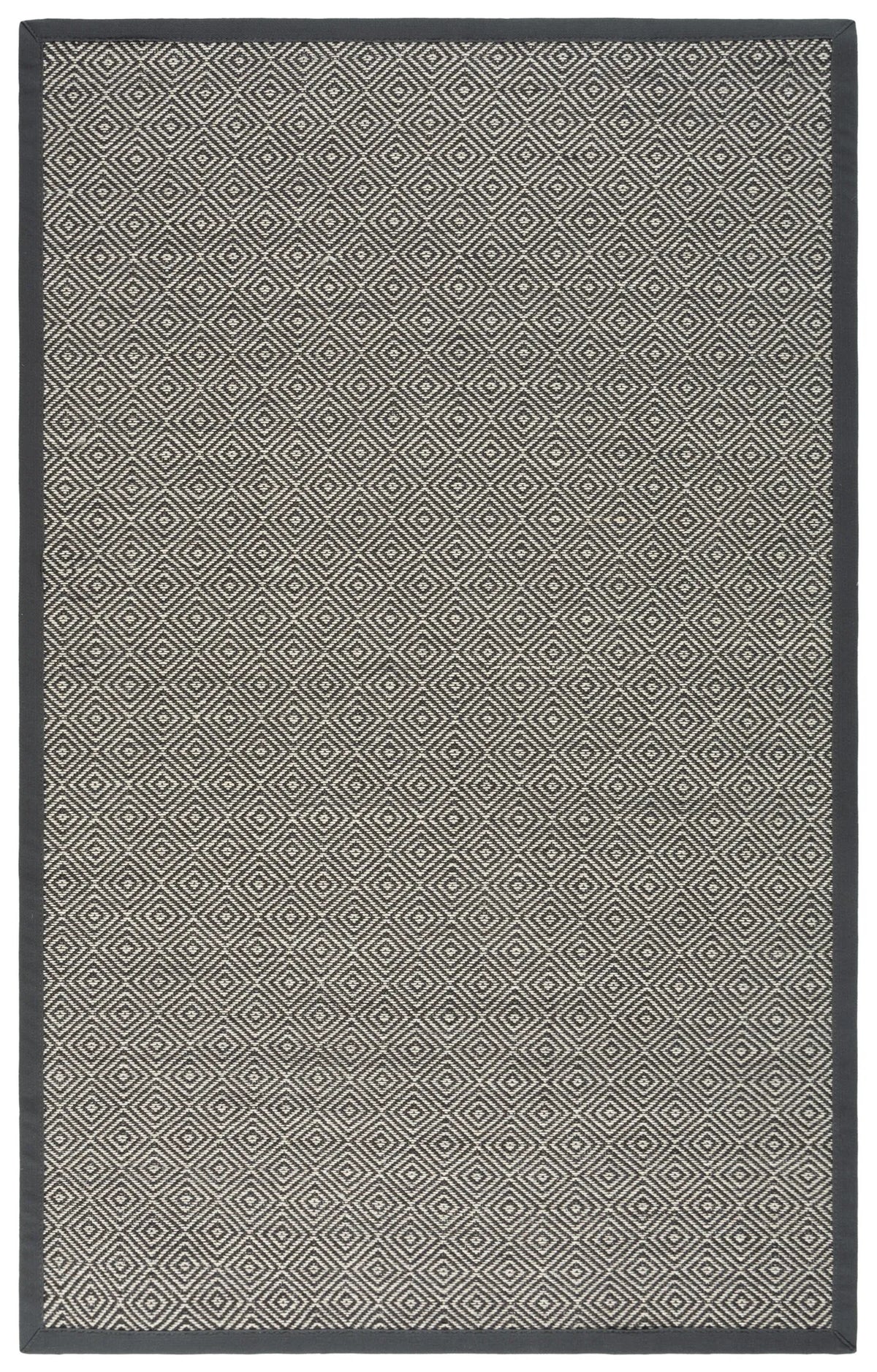 Safavieh Martha Stewart 4'-0" x 6'-0" Rug in Natural / Dark Grey