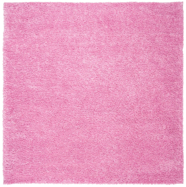 Safavieh August Shag 900 6'-7" x 6'-7" Rug in Pink