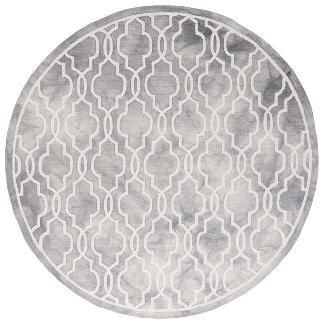 Safavieh Dip Dye 7'-0" x 7'-0" Rug in Grey / Ivory