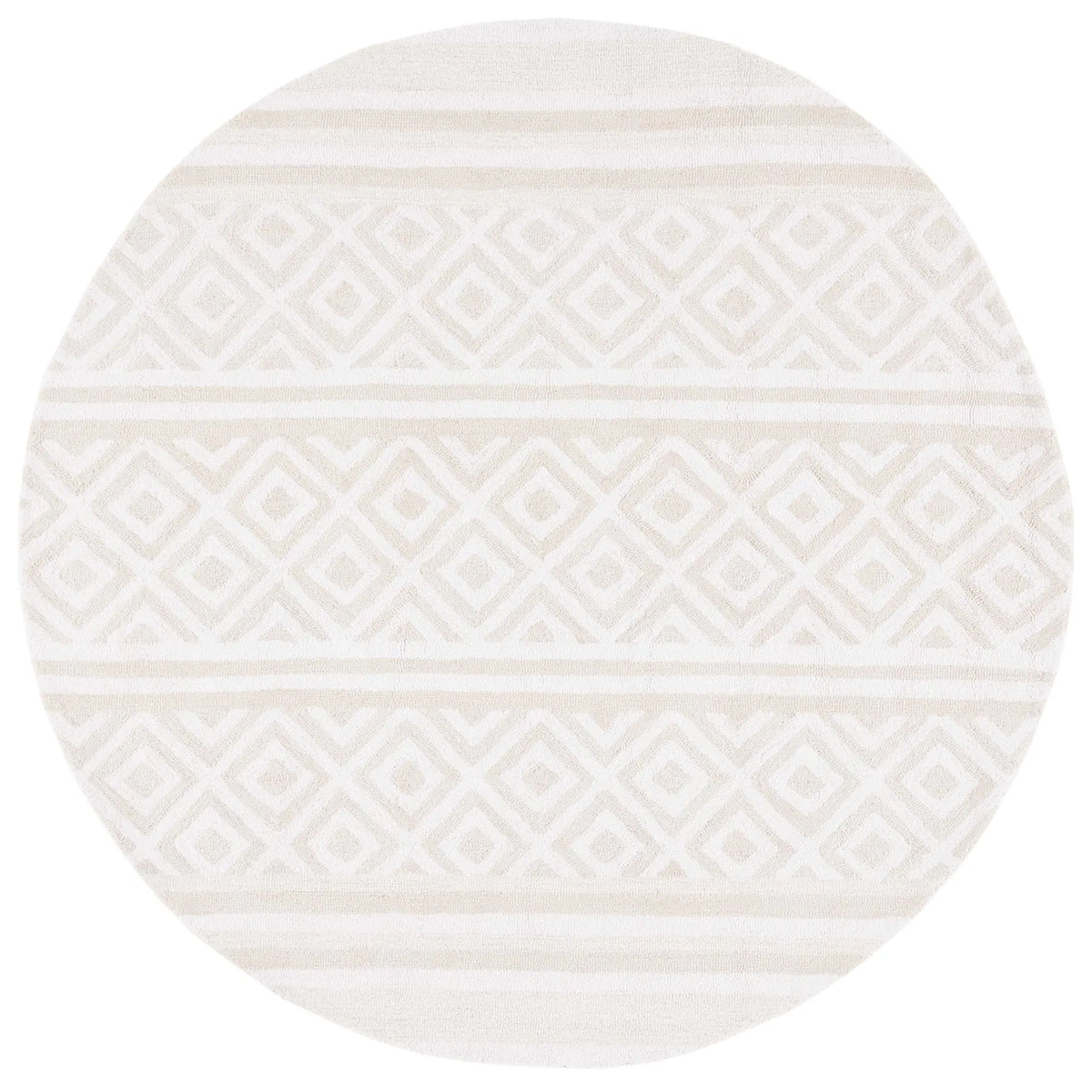 Safavieh Capri 6'-0" x 6'-0" Rug in Ivory / Beige