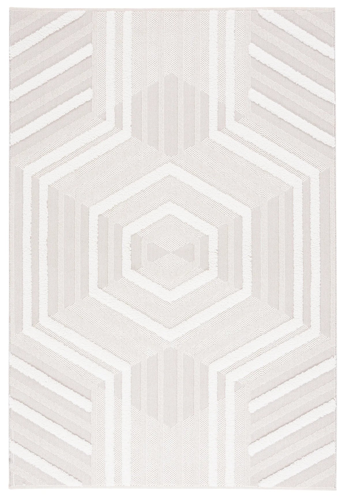 Safavieh Trends 4'-0" x 6'-0" Rug in Beige / Ivory