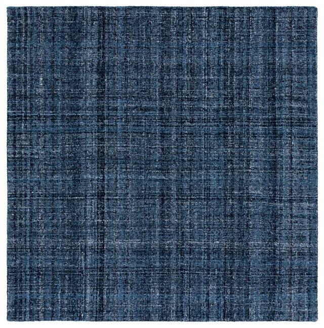 Safavieh Abstract 6'-0" x 6'-0" Rug in Navy / Black